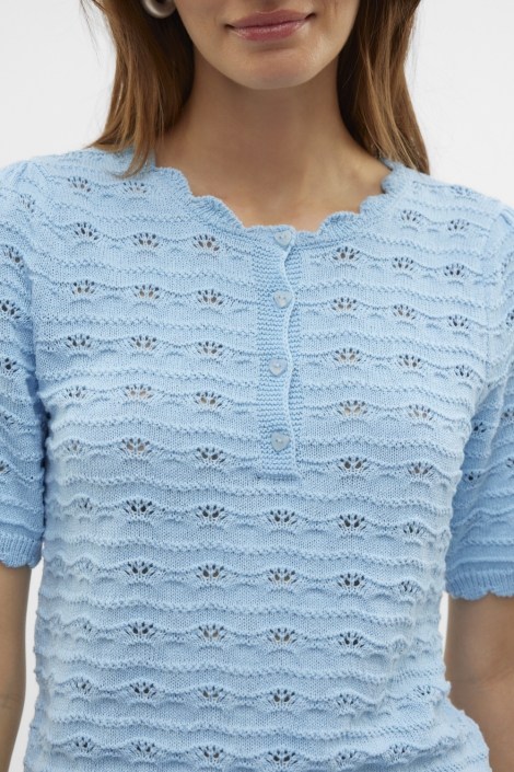 Vero Moda vmshelby ss o-neck pullover boo